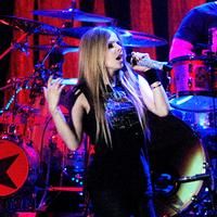 Avril Lavigne performing live at Palaolimpico Turin